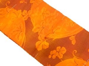 リサイクル　未使用品　草の実模様織り出し名古屋帯